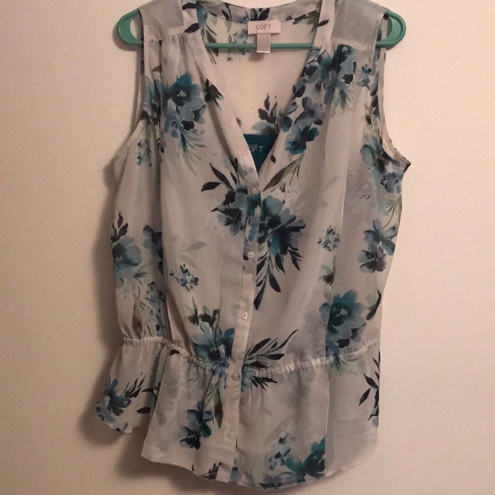 Sheer top W/matching cami